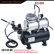 Airbrush Compressor Kit with 3L tank make up compressor